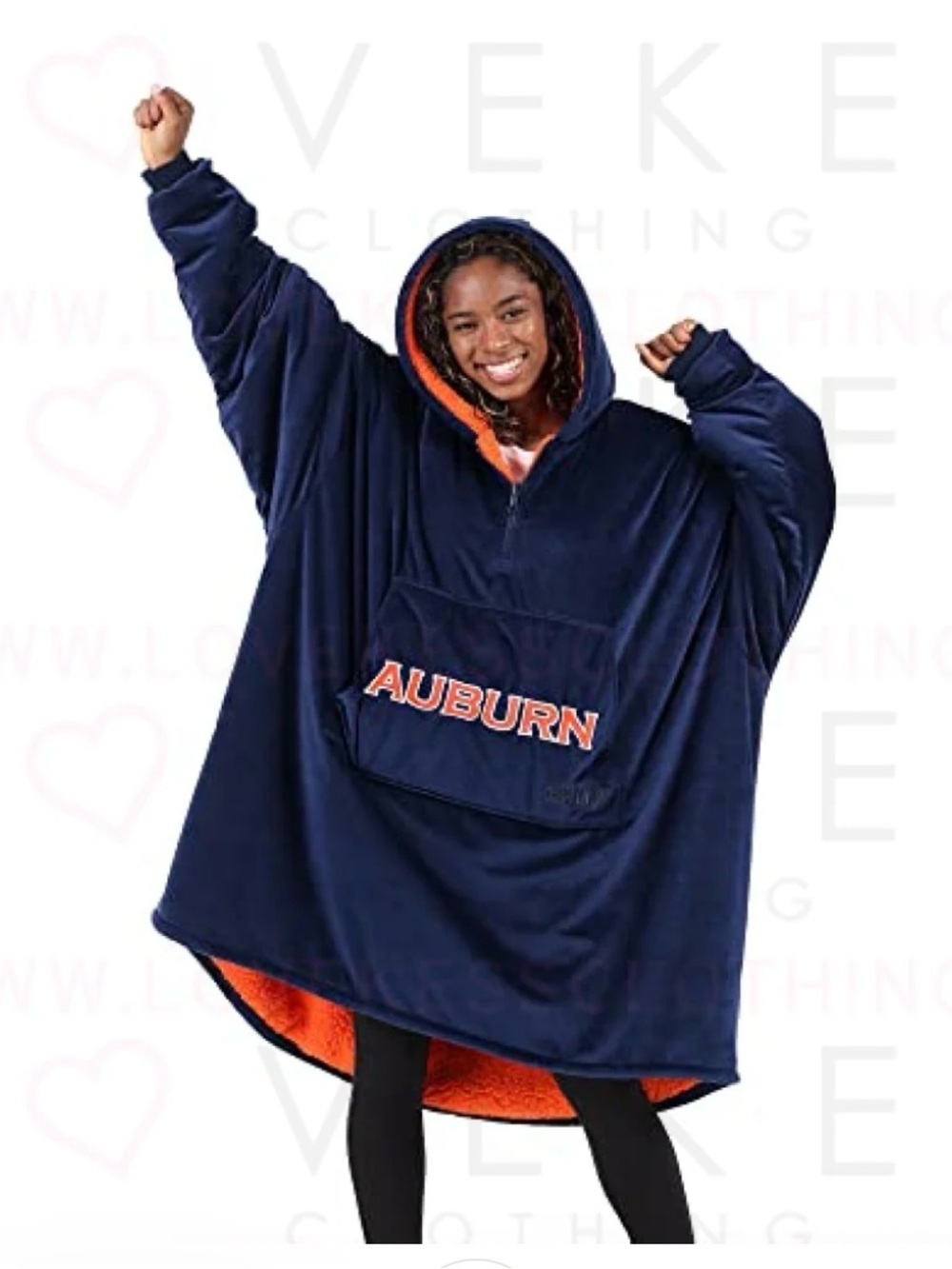 Auburn Comfy hoodie/blanket